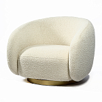 Кресло Bear Белое букле варинант исполнения - 1 | Loft Concept в Воронеже