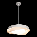 Подвесной светильник круглый белого цвета из металла Vita Cuna варинант исполнения - 4 | Loft Concept в Воронеже