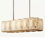 Люстра с абажуром из прямоугольных мраморных панелей Calling to Shine варинант исполнения - 3 | Loft Concept в Воронеже