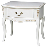 Прикроватная тумба в стиле прованс с ящиком Mireio Montmartre Provence Bedside Table варинант исполнения - 1 | Loft Concept в Воронеже