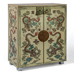 Комод в стиле шинузари с росписью Chinese Eastern Dragon варинант исполнения - 4 | Loft Concept в Воронеже