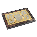 Настольный письменный набор из яшмы и долерита с декором Двуглавый орел Manager Organizer варинант исполнения - 6 | Loft Concept в Воронеже