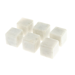 Камни для охлаждения виски из белого мрамора Natural Stone Cube варинант исполнения - 3 | Loft Concept в Воронеже