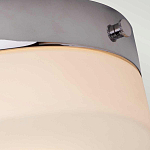 Потолочный светильник для ванных комнат с цилиндрическим плафоном из опалового стекла Elstead Lighting варинант исполнения - 2 | Loft Concept в Воронеже