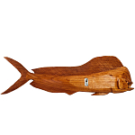 Статуэтка деревянная в виде рыбы Fish of the World варинант исполнения - 3 | Loft Concept в Воронеже