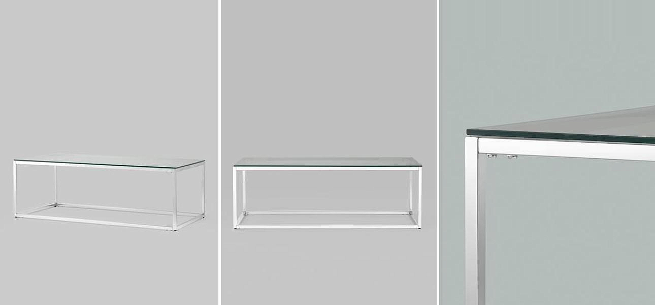 Столик кофейный Cassiani Collection Silver Столик кофейный Cassiani Collection Silver - Loft-Concept в Воронеже