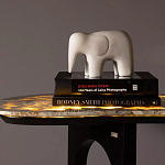 Консоль с овальной столешницей со светодиодной подсветкой Ruby варинант исполнения - 3 | Loft Concept в Воронеже