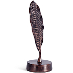 Статуэтка Metal Flowers платина варинант исполнения - 1 | Loft Concept в Воронеже