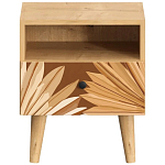 Прикроватная тумба с изображением на ящике Elise Nightstand варинант исполнения - 15 | Loft Concept в Воронеже
