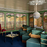 Обои ручная роспись The Plain of Musashi Original colourway on painted Xuan paper with gold ombre варинант исполнения - 1 | Loft Concept в Воронеже