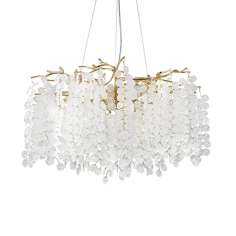 Люстра Raindrops Золотая Золотой в Воронеже | Loft Concept 