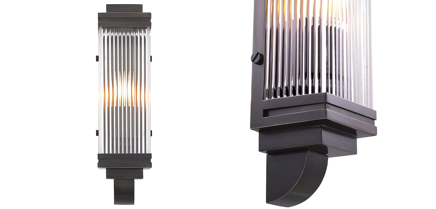 Бра Eichholtz Wall Lamp Bassett Bronze Бра Eichholtz Wall Lamp Bassett Bronze - Loft-Concept в Воронеже