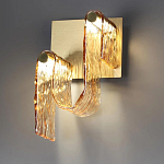 Бра волнистой формы из фактурного стекла Wave варинант исполнения - 7 | Loft Concept в Воронеже