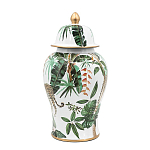 Ваза из фарфора с ручной росписью Leopard Collection  варинант исполнения - 2 | Loft Concept в Воронеже