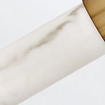 Бра для ванных комнат вертикальное с вытянутым плафоном из алебастра Hinkley варинант исполнения - 6 | Loft Concept в Воронеже