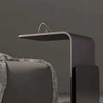 Stolik 90 Журнальный столик из шпона ясеня с чёрной эмалью варинант исполнения - 1 | Loft Concept в Воронеже