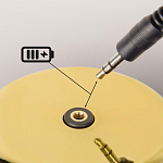 Настольная лампа фигурная золотого цвета с гладким абажуром Высота 19 см Sophia варинант исполнения - 8 | Loft Concept в Воронеже