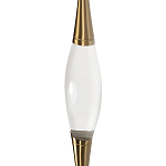 Подвесной светильник с хрустальным плафоном и бронзовым основанием Renee Glass Drops  варинант исполнения - 4 | Loft Concept в Воронеже