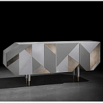 Комод с фасадом из геометрических фигур Coleccion Alexandra варинант исполнения - 2 | Loft Concept в Воронеже