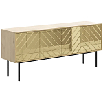 Длинная тумба с зеркальным декором Serena варинант исполнения - 1 | Loft Concept в Воронеже