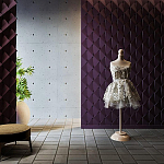 Гипсовая 3D Панель ORIGAMI варинант исполнения - 1 | Loft Concept в Воронеже