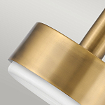 Подвесной светильник цилиндрический с белым плафоном Hinkley варинант исполнения - 7 | Loft Concept в Воронеже