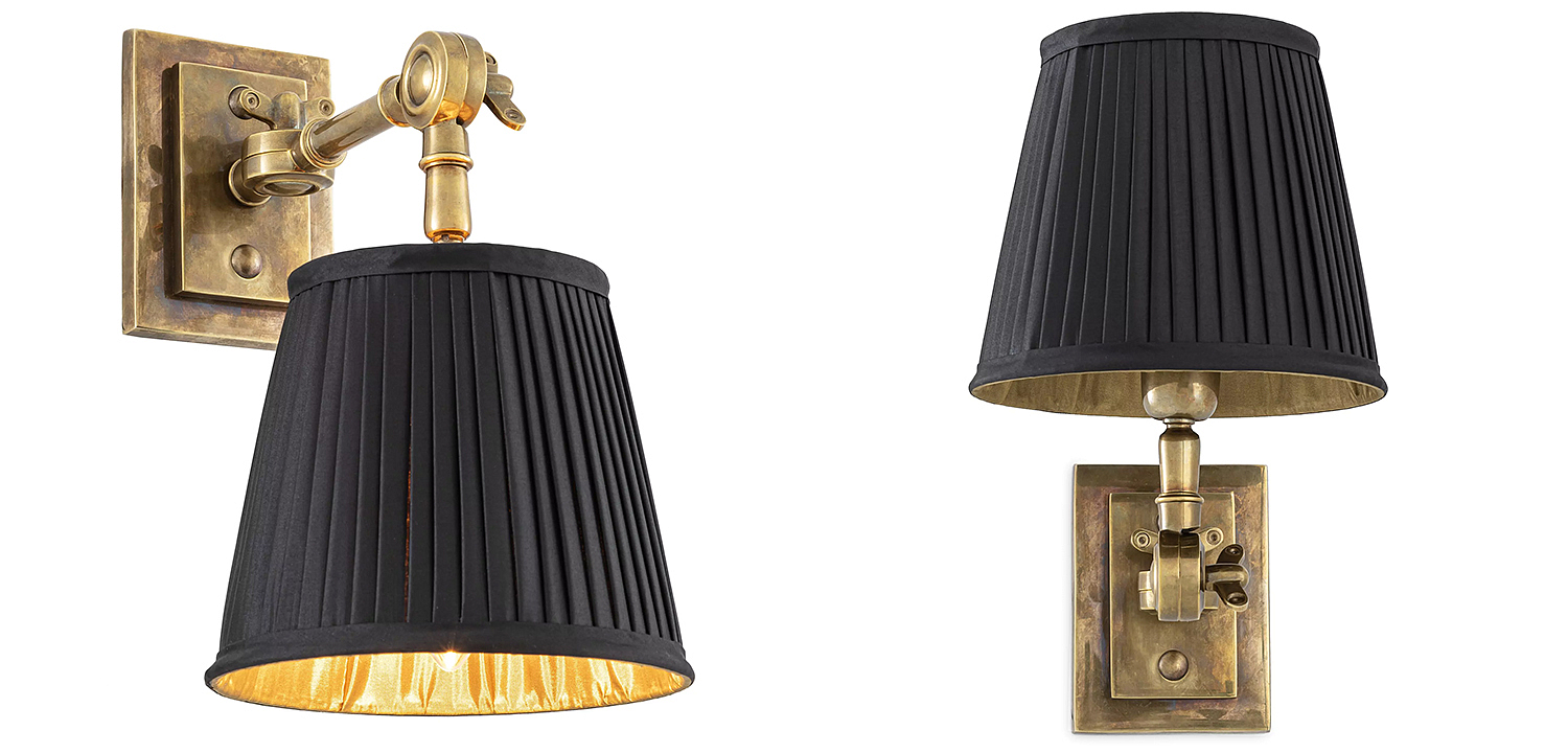 Бра Eichholtz Wall Lamp Wentworth Brass Бра Eichholtz Wall Lamp Wentworth Brass - Loft-Concept в Воронеже