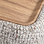 Столик прикроватный мягкий Soft Table from Chenille варинант исполнения - 4 | Loft Concept в Воронеже