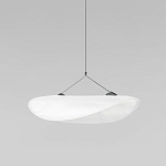 Подвесной светильник с белым тканевым плафоном в форме облака Crystal Cloud Junction варинант исполнения - 6 | Loft Concept в Воронеже