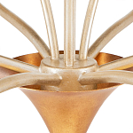 Люстра с плафонами в виде цветов Golden Bird of Paradise варинант исполнения - 2 | Loft Concept в Воронеже