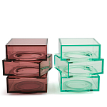 Стол журнальный в форме кубов Acrylic Furniture Lumina Mint Breeze варинант исполнения - 5 | Loft Concept в Воронеже