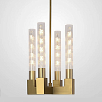 Люстра CANELLE Pendant lamp 4 Modern Brass варинант исполнения - 2 | Loft Concept в Воронеже
