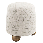 Пуф Wakonda ножки с деревянными шариками  варинант исполнения - 2 | Loft Concept в Воронеже