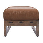 Банкетка Duncan винтажная коричневая кожа варинант исполнения - 2 | Loft Concept в Воронеже