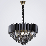Люстра с хрустальными подвесками Blake Metal Crystal Chandelier варинант исполнения - 2 | Loft Concept в Воронеже