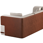 Трехместный диван Richmond с кожаной отделкой варинант исполнения - 4 | Loft Concept в Воронеже