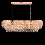 Люстра овальная с каскадом из прозрачного хрусталя Constant Sparks варинант исполнения - 2 | Loft Concept в Воронеже