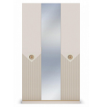 Шкаф трёхдверный с 1-ой зеркальной дверью Satin Furniture варинант исполнения - 2 | Loft Concept в Воронеже