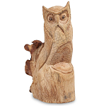 Статуэтка из дерева сова Animals of the World 20 варинант исполнения - 1 | Loft Concept в Воронеже