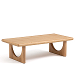 Стол журнальный из массива и шпона дуба Oak Essence Carden варинант исполнения - 1 | Loft Concept в Воронеже