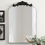 Зеркало с изысканной короной и безрамным полотном Crowned Mirror варинант исполнения - 1 | Loft Concept в Воронеже