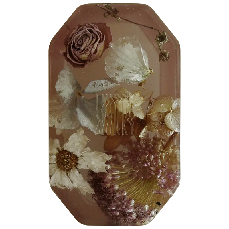 Шкатулка из эпоксидной смолы с цветами розовая Epoxy Resin Flowers Box Pink Розовый Шкатулка из эпоксидной смолы с цветами розовая Epoxy Resin Flowers Box Pink Розовый в Воронеже | Loft Concept