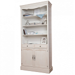 Стеллаж для книг с открытыми полками и 2-мя ящиками Interiors Romance варинант исполнения - 1 | Loft Concept в Воронеже