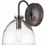 Бра с куполообразным прозрачным плафоном Glass Dome with Seeds варинант исполнения - 2 | Loft Concept в Воронеже