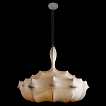 Подвесной светильник с белым фигурным абажуром и мягкими волнистыми краями Cloud Motion  варинант исполнения - 18 | Loft Concept в Воронеже