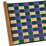 Кресло низкое из массива тика Barbados варинант исполнения - 4 | Loft Concept в Воронеже