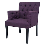 Кресло Addison Chic Armchair purple flax варинант исполнения - 3 | Loft Concept в Воронеже