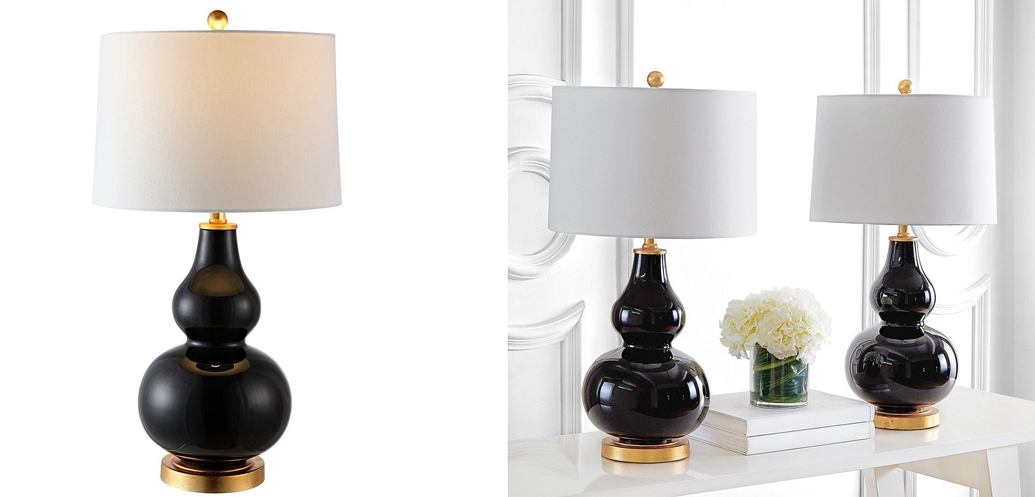 Настольная лампа Loraine Black Table lamp Настольная лампа Loraine Black Table lamp - Loft-Concept в Воронеже