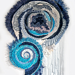 Текстильный Арт-объект ручной работы Galaxy варинант исполнения - 3 | Loft Concept в Воронеже