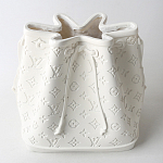 Кашпо в виде сумки  Bag Vase White Louis варинант исполнения - 1 | Loft Concept в Воронеже